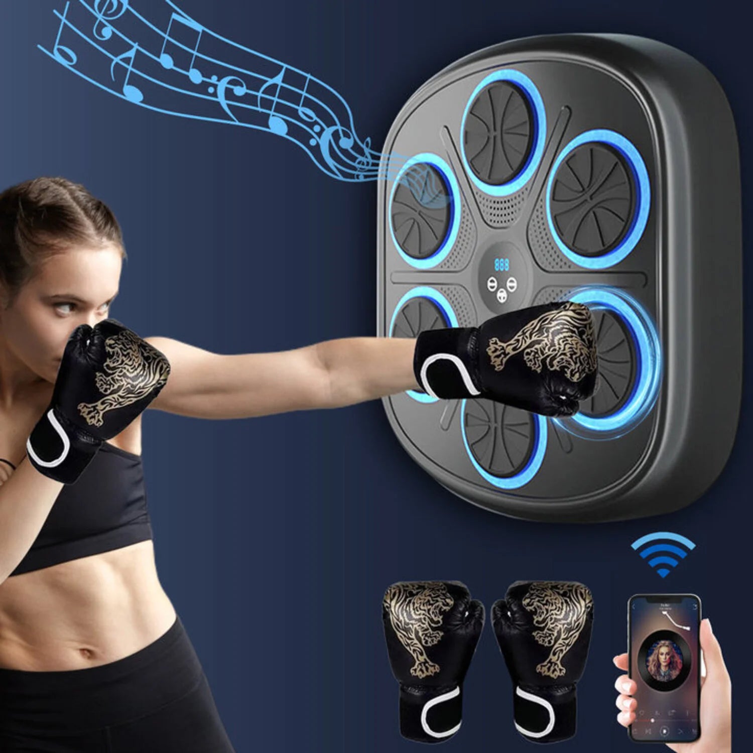 Máquina de Boxeo Rítmico BoxingBeat™ Pro